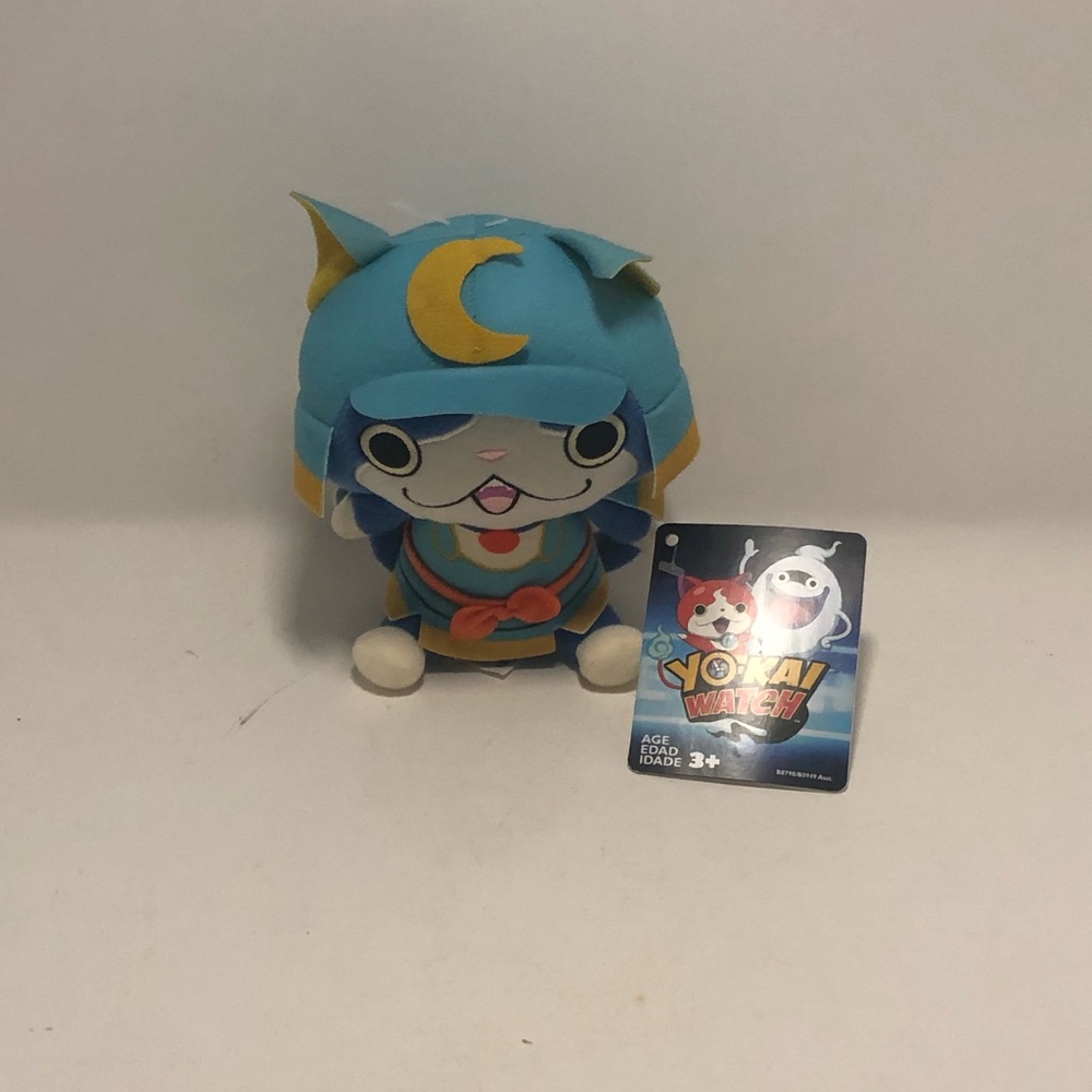 Yo-kai Watch Komasan Plush - Blue & Yellow